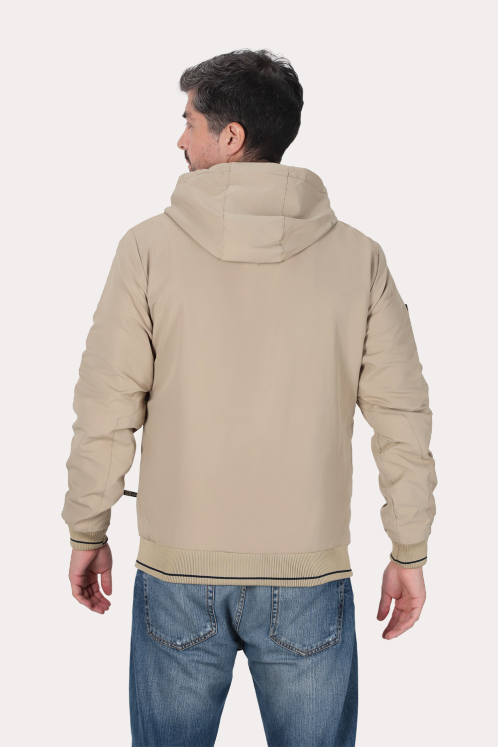 CORTAVIENTO REVERSIBLE DUAL NEGRO GANGSTER - 2