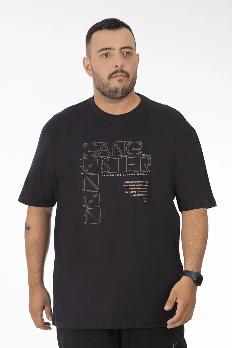 PLUS POLERA MC BASICA COMPTON BEIGE - 1