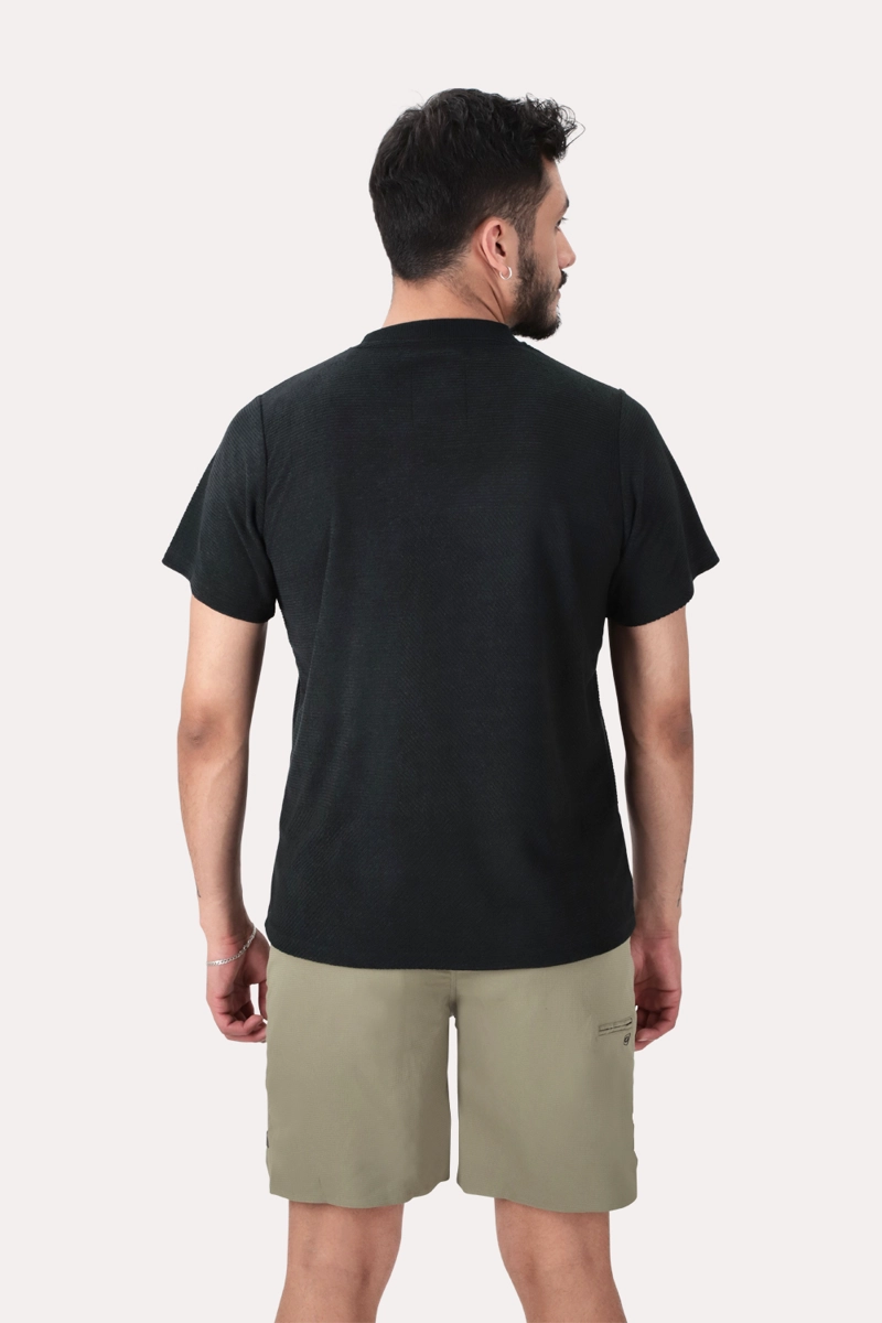POLERA MC JAQUARD CONEY BEIGE - 2