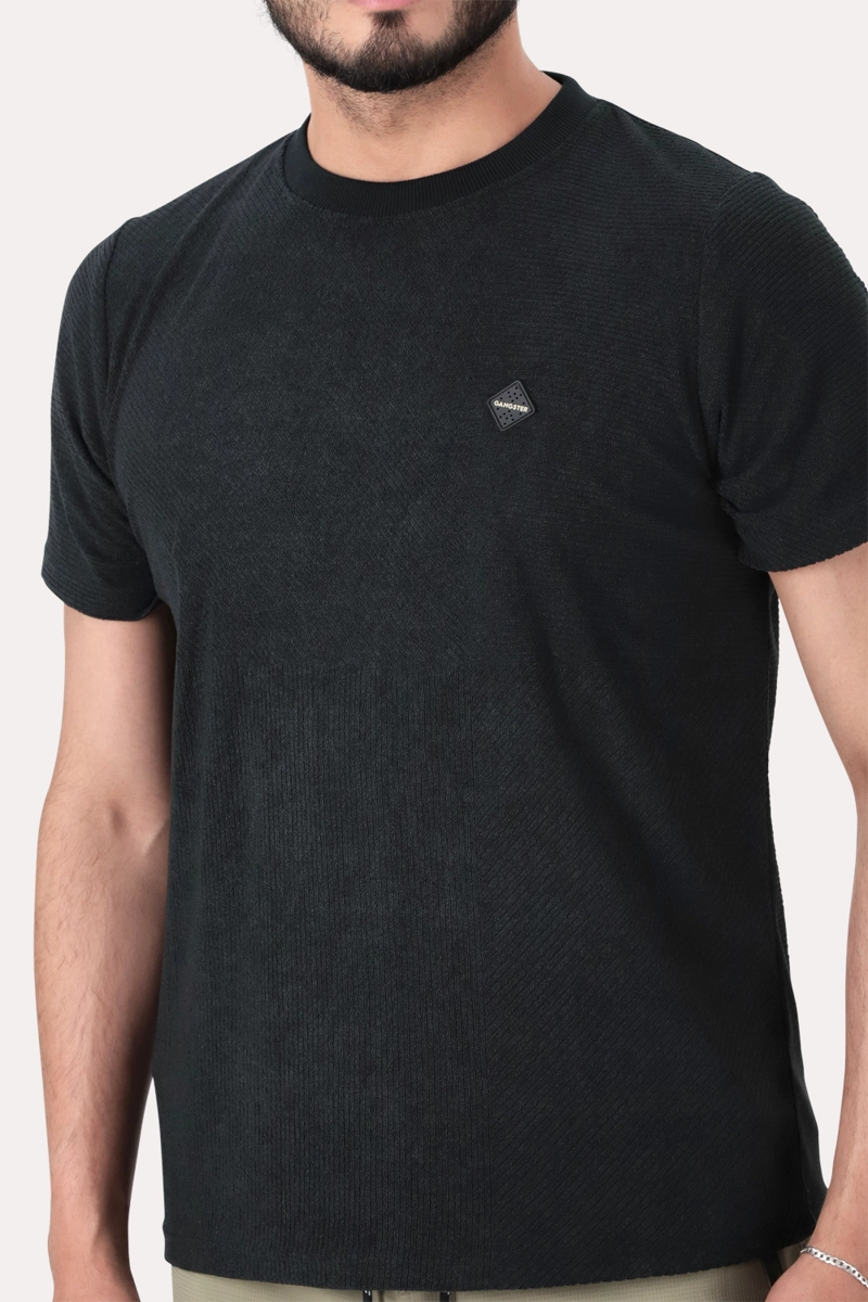 POLERA MC JAQUARD CONEY BEIGE - 4