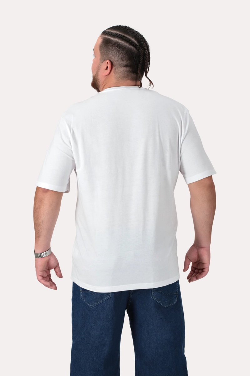 PLUS POLERA MC BASICA GRAND C BLANCO - 2
