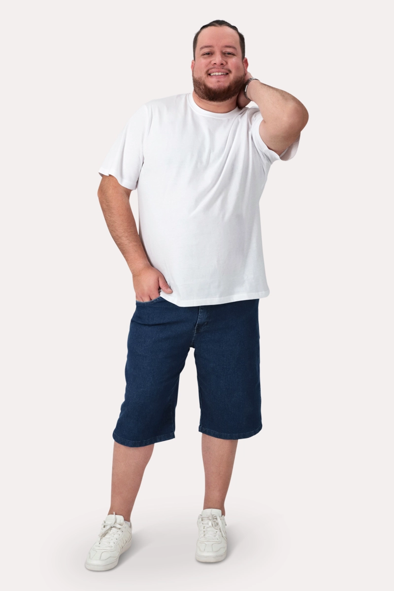 PLUS POLERA MC BASICA GRAND C BLANCO - 4