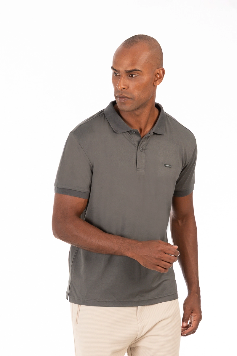 POLERA POLO MONT GRIS - 1