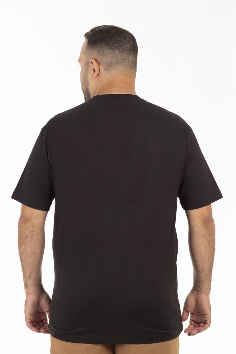 PLUS POLERA MC BASICA PACIFIC NEGRO - 2