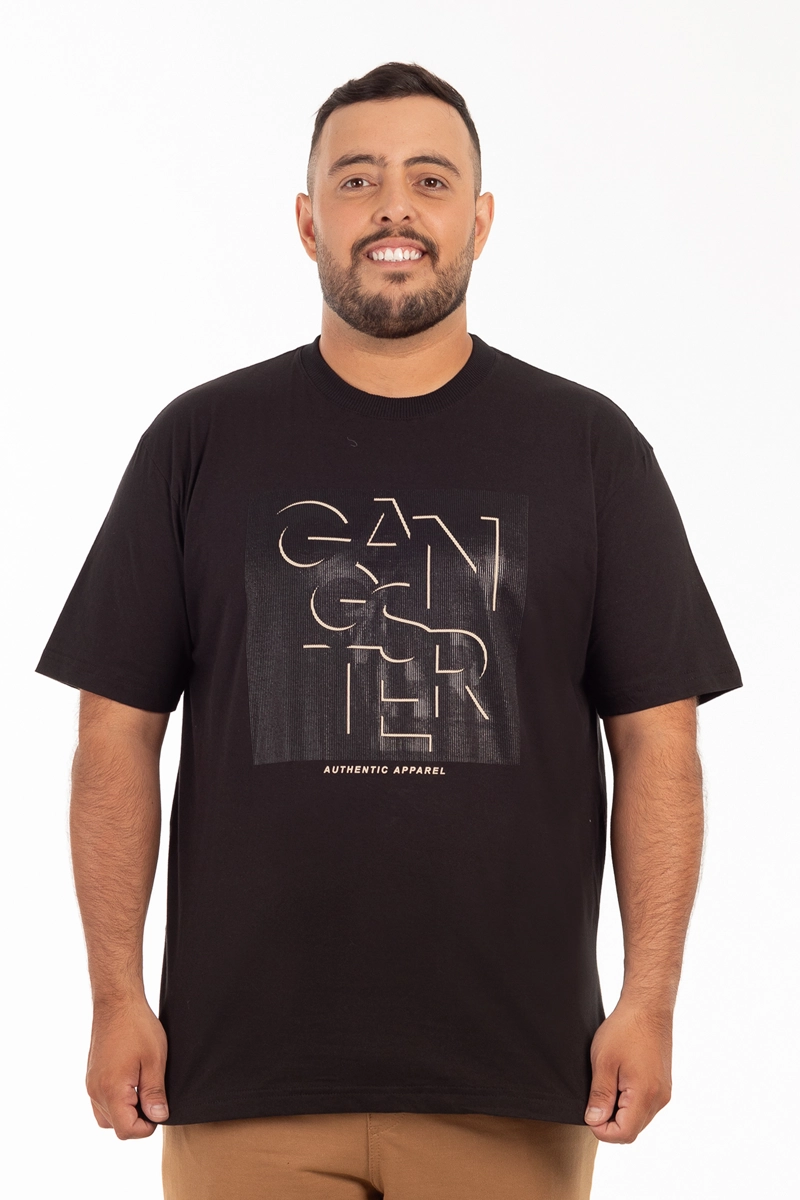 PLUS POLERA MC BASICA PACIFIC NEGRO - 3