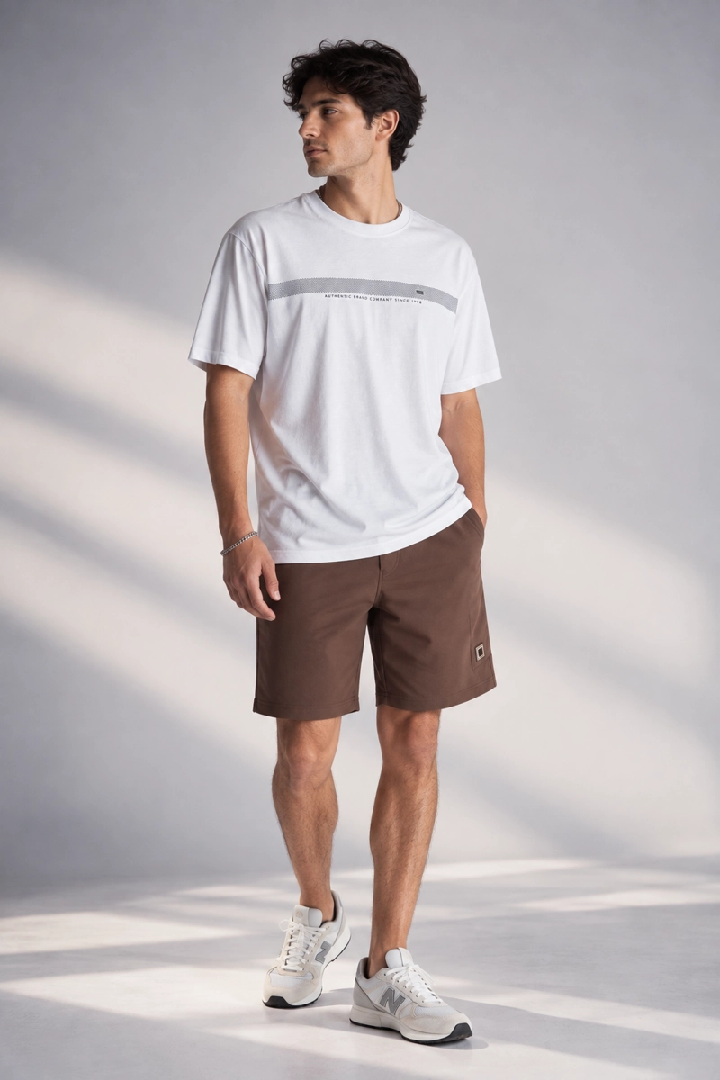 PLUS POLERA MC BASICA LATIC BLANCO - 6