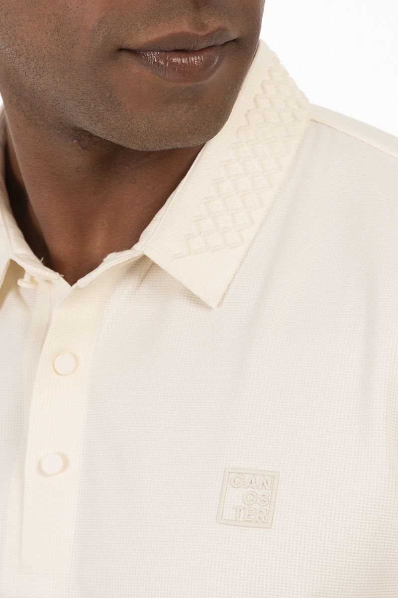 POLERA POLO POLIAMIDA ROCKWAY BEIGE - 5