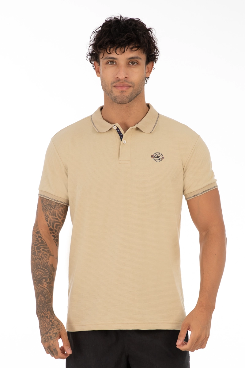 POLERA POLO EXPO BEIGE - 1