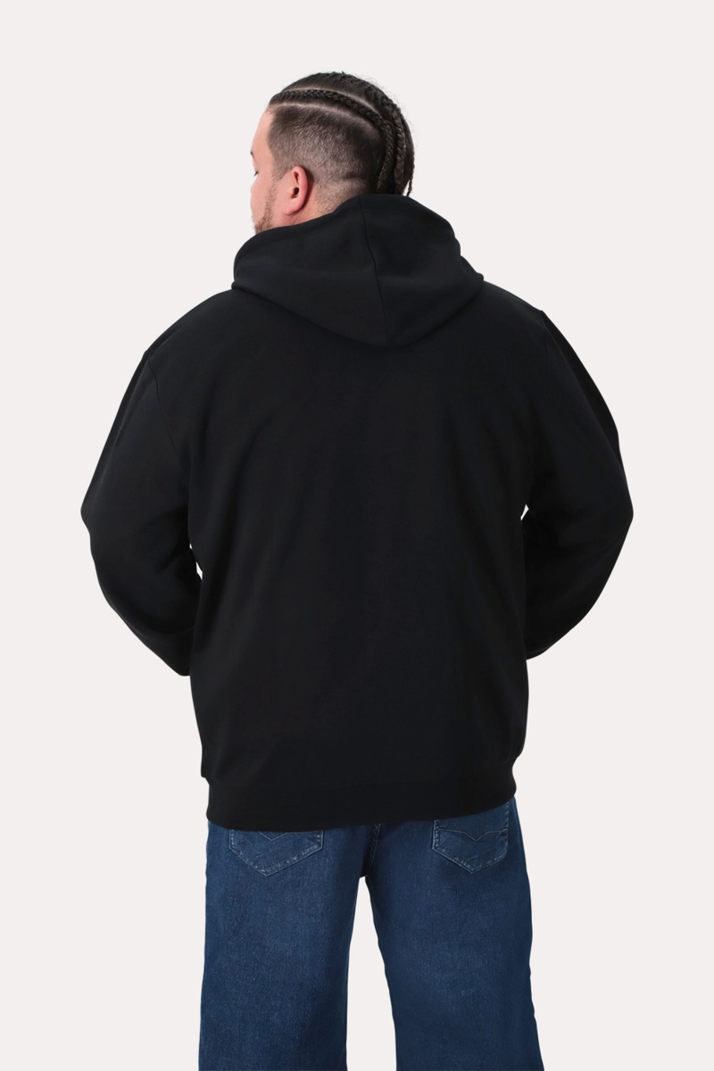 PLUS POLERON FULLZIPER FLEECE LOGAN NEGRO - 2