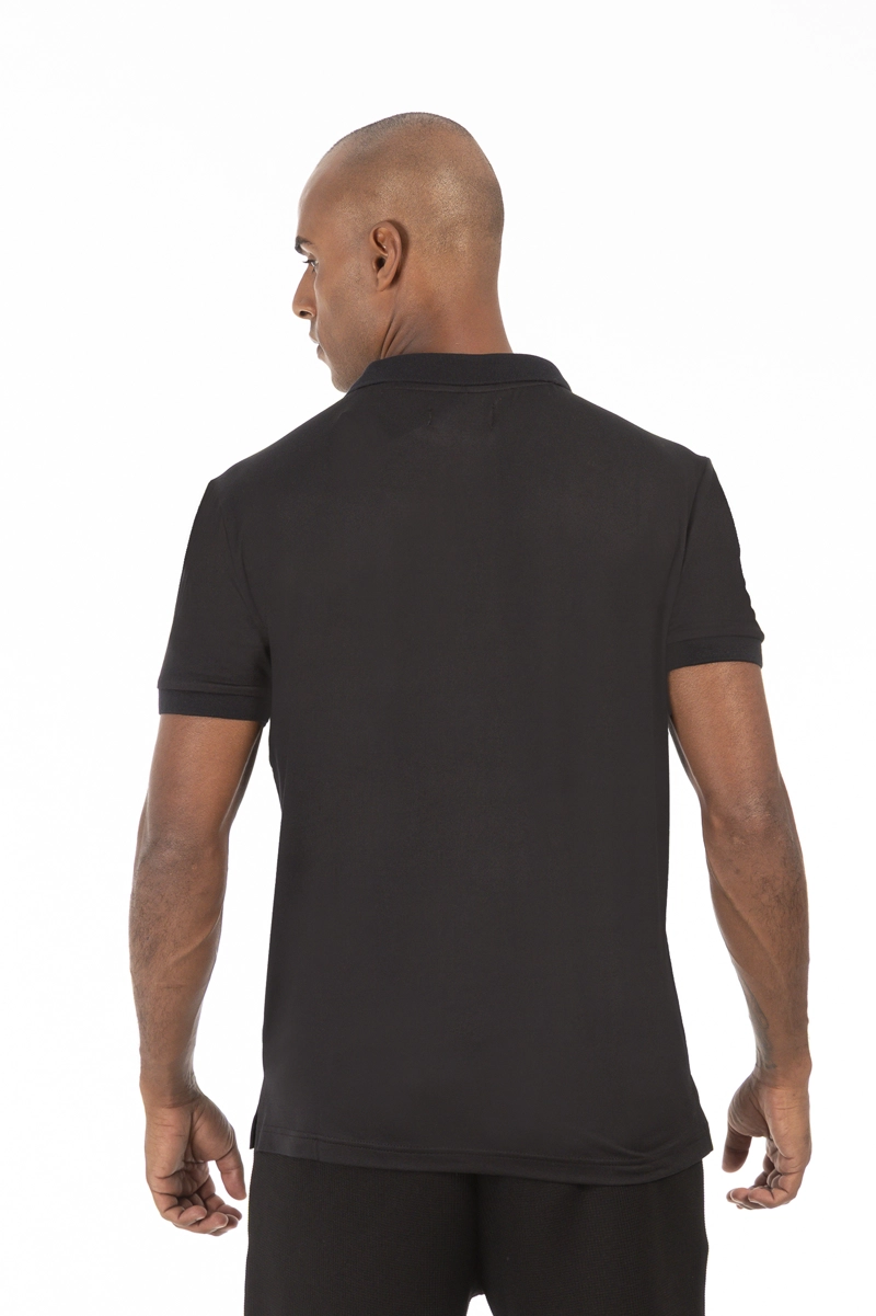 POLERA POLO HALSEY NEGRO - 2