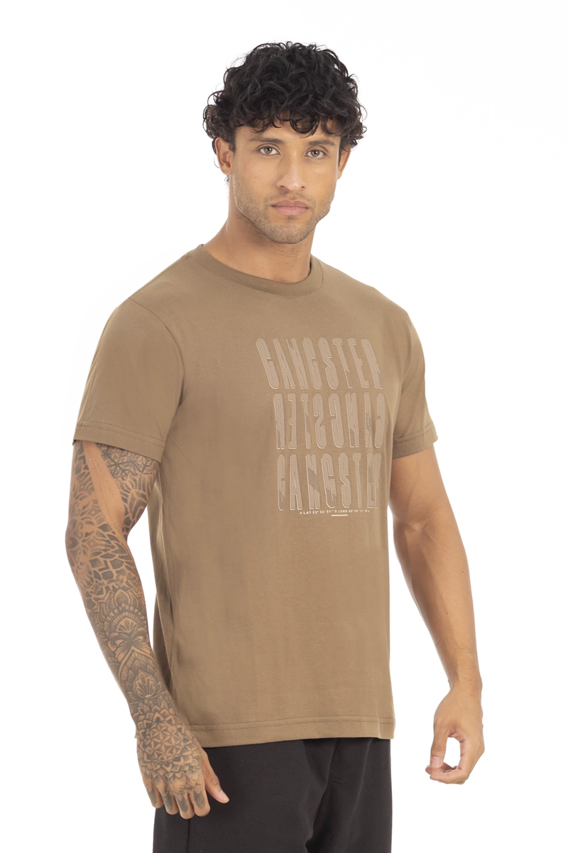 POLERA MC BASICA ESSEX CAFE - 3