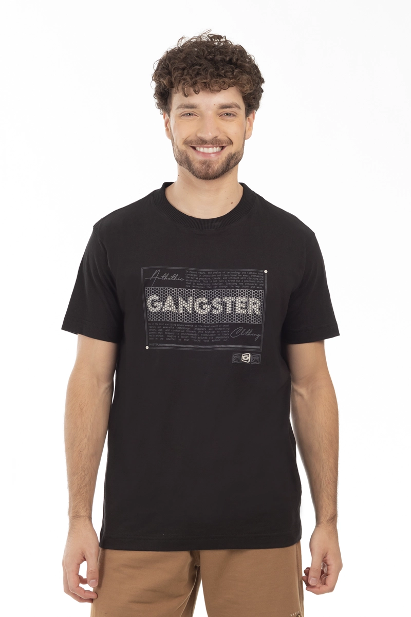 POLERA MC BASICA CANAL NEGRO - 1