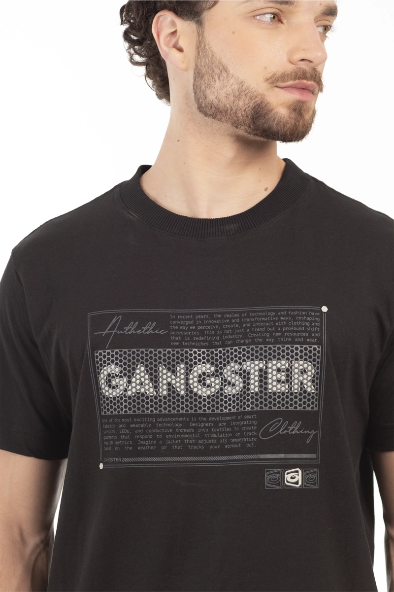 POLERA MC BASICA CANAL NEGRO - 3