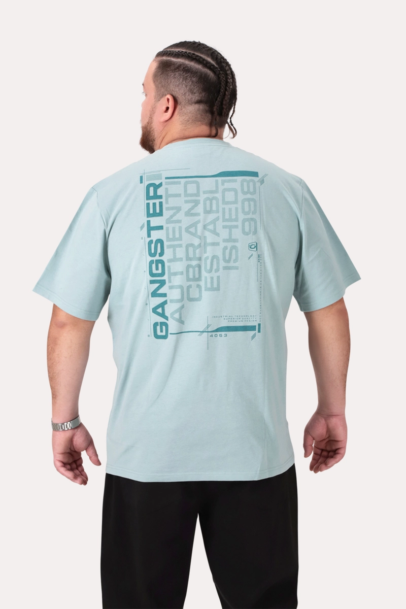 PLUS POLERA MC BASICA QUEENS CELESTE - 2