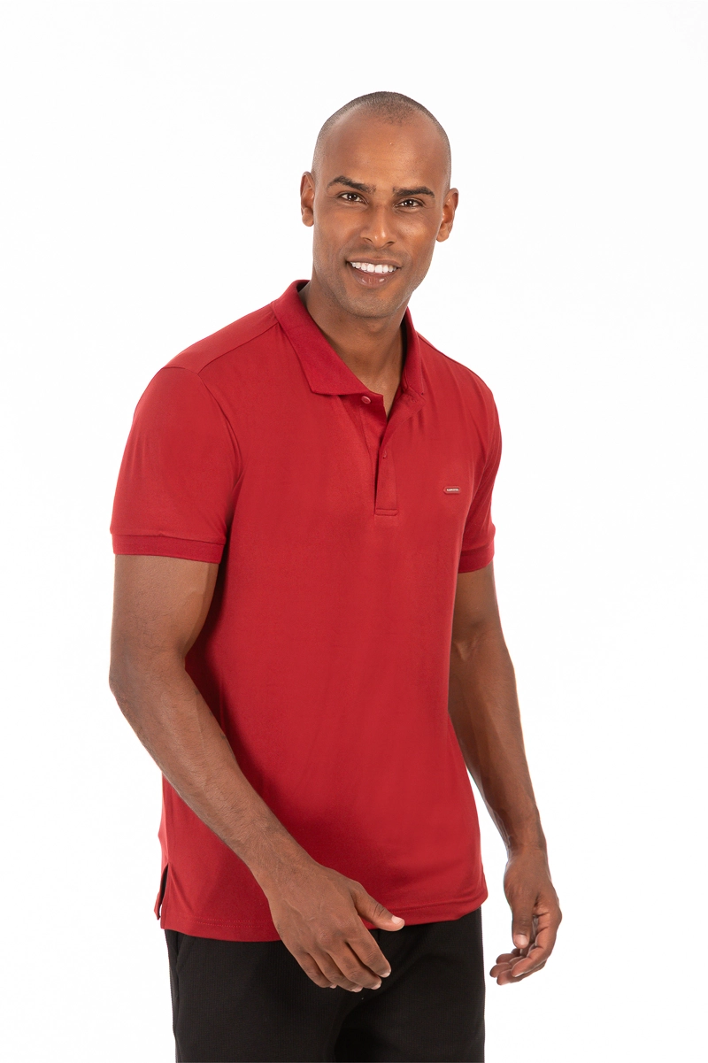 POLERA POLO CICERO ROJO - 1