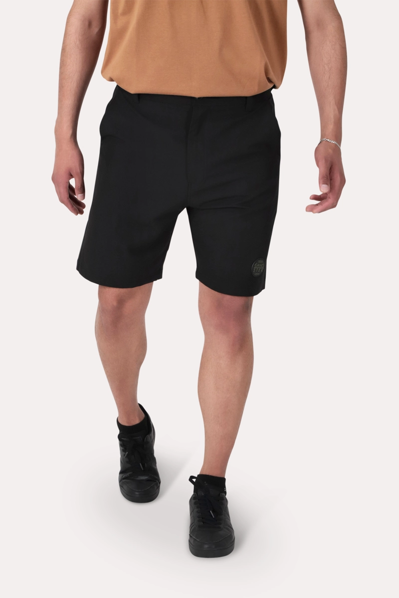 PLUS BERMUDA ELASTICADO BLOOR NEGRO - 1
