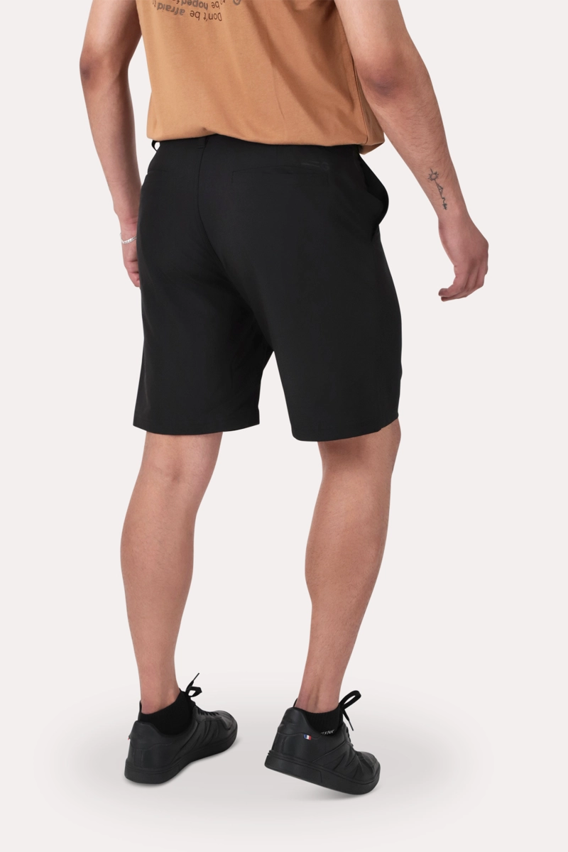 PLUS BERMUDA ELASTICADO BLOOR NEGRO - 2