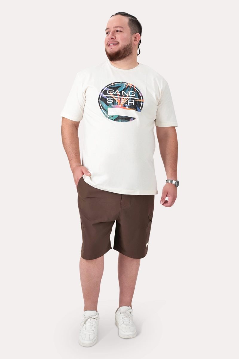 PLUS POLERA MC BASICA VINE BLANCO - 4