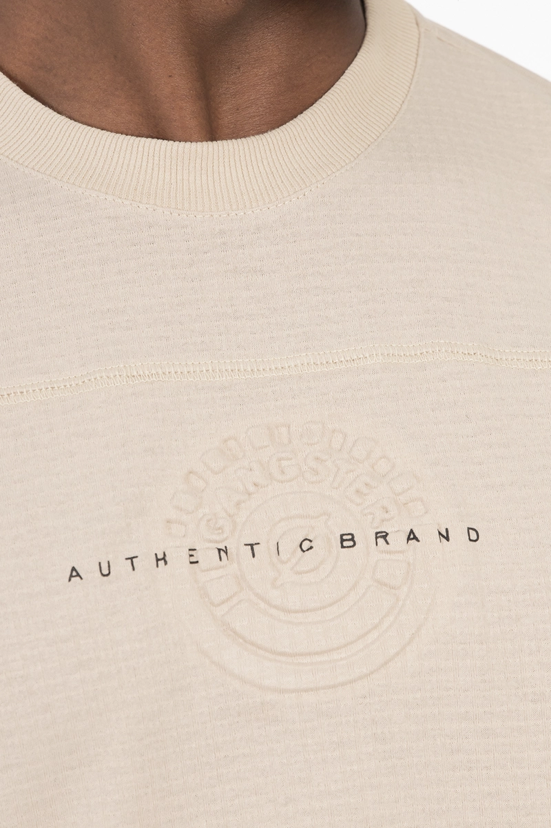 POLERA MC TEXTURA CHURCH BEIGE - 3