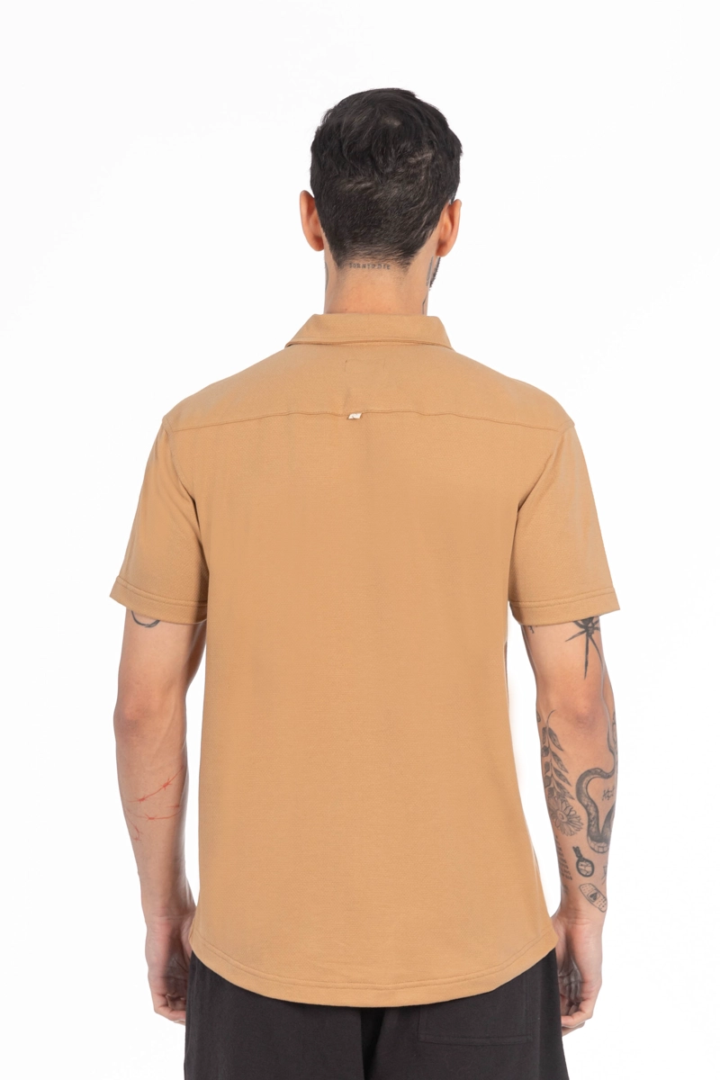 CAMISA CAMISA TEXTURA HOWARD CAFE  CLARO - 2