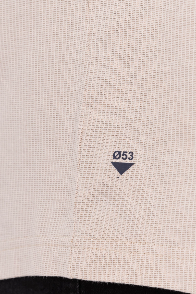 PLUS CAMISA CAMISA TEXTURA BERRI BEIGE - 4
