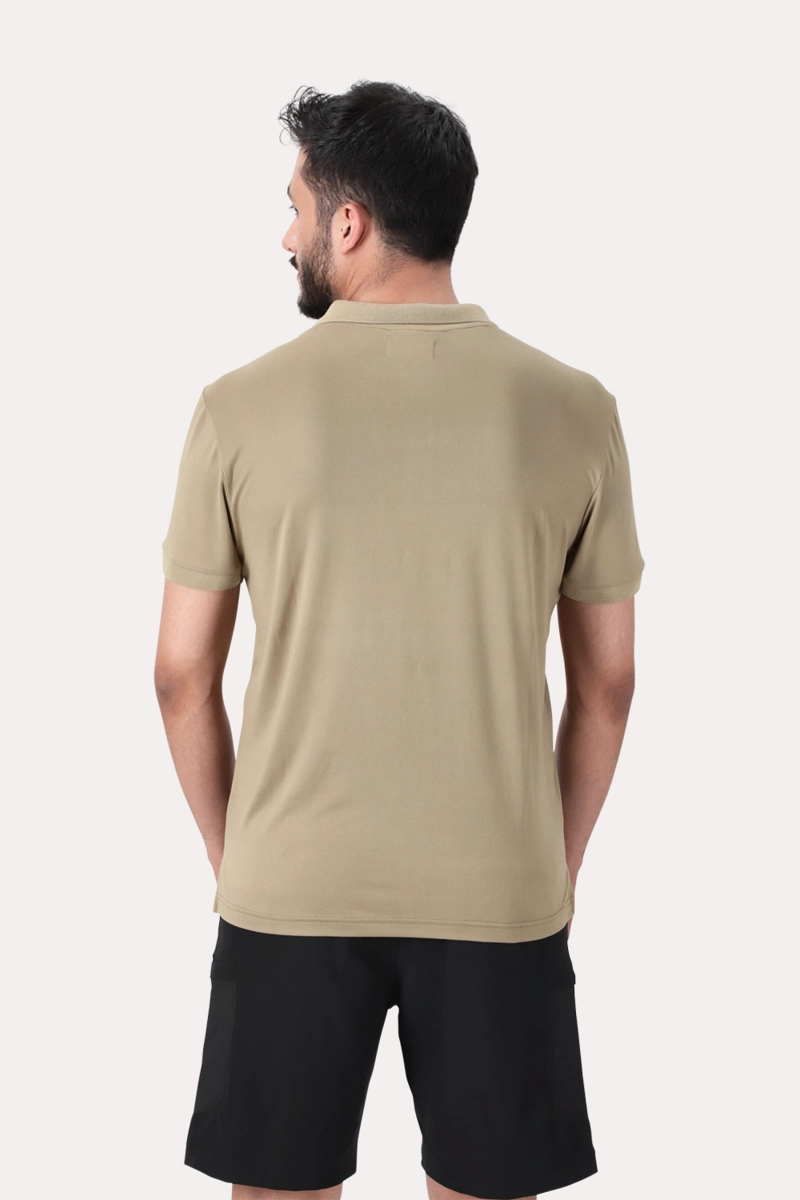 POLERA POLO PULASKI CAFE  CLARO - 2
