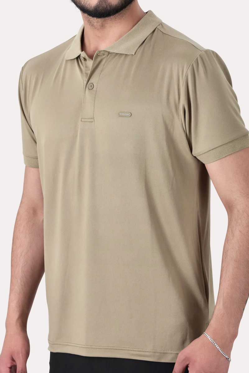 POLERA POLO PULASKI CAFE  CLARO - 3