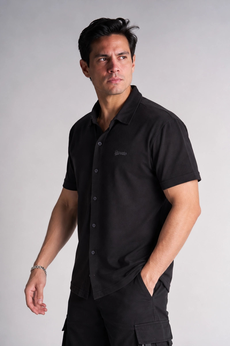 CAMISA CAMISA TEXTURA ROOS AZUL MARINO - 4
