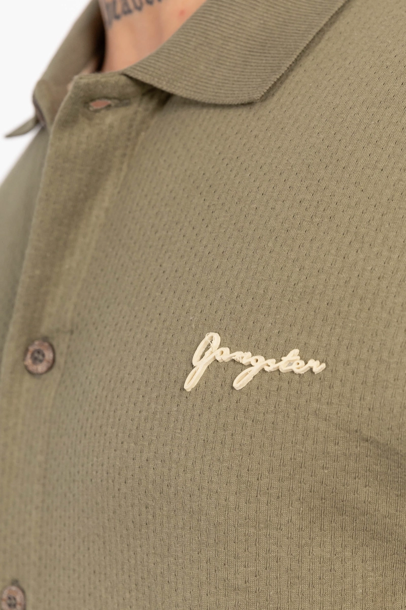 CAMISA CAMISA TEXTURA CALIFORNIA VERDE - 3