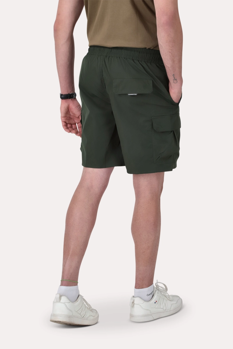 BERMUDA CANVAS CARGO WATERLOO VERDE OSCURO - 2