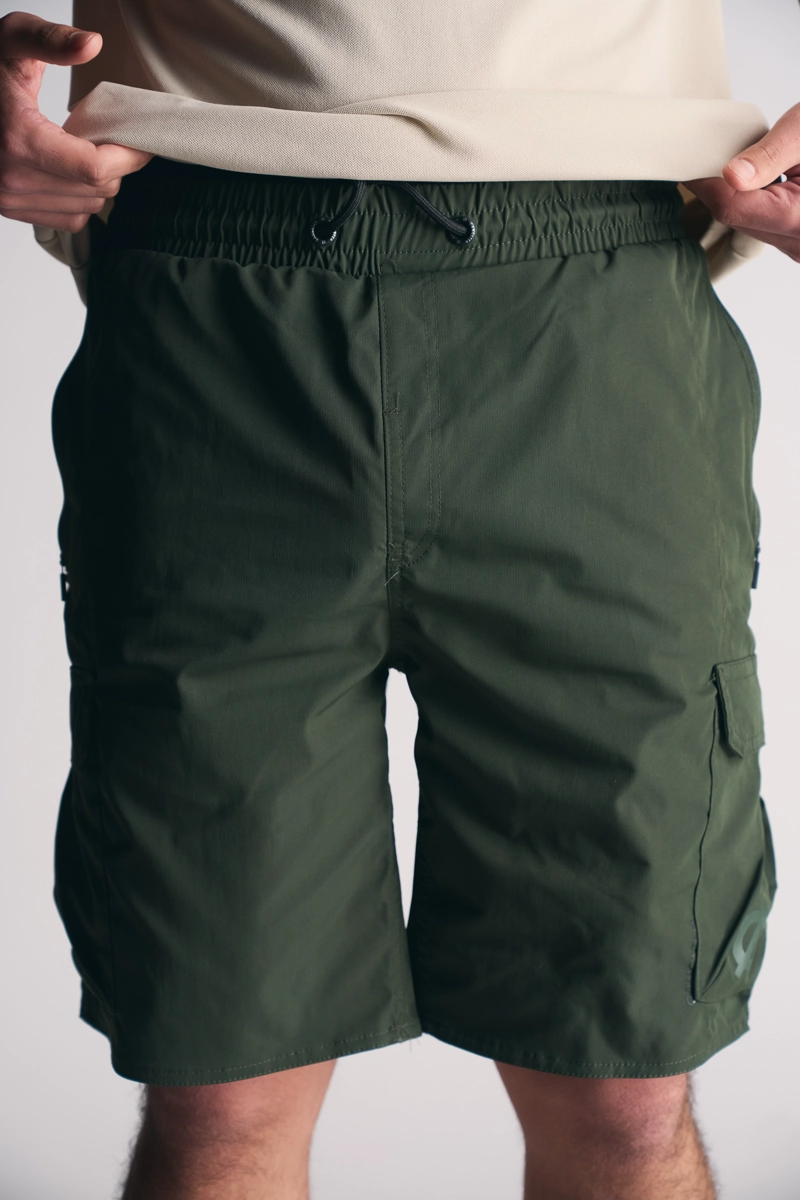 BERMUDA CANVAS CARGO WATERLOO VERDE OSCURO - 5