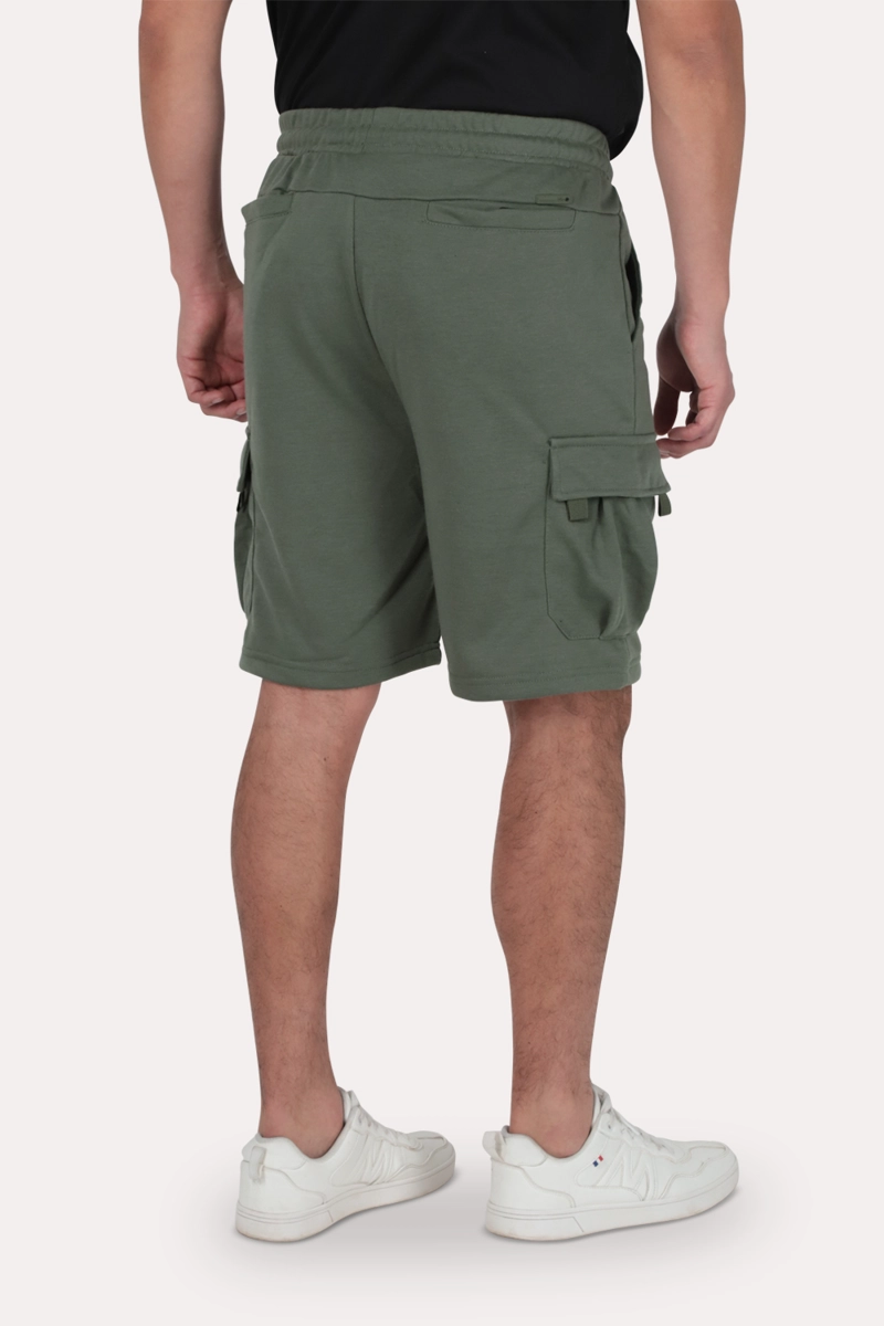 SHORT BERMUDA JOGGER CARGO VIBE VERDE GANGSTER - 2