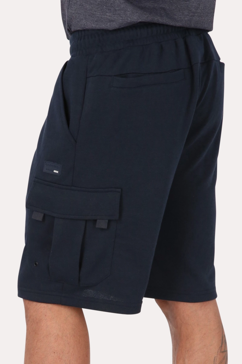 SHORT BERMUDA JOGGER CARGO VIBE AZUL GANGSTER - 3