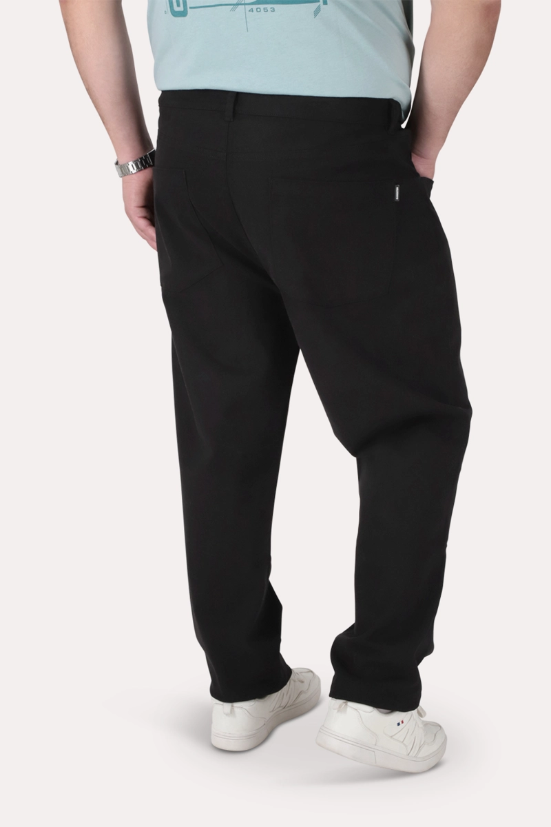 PANTALON CANVAS RECTO SPRING NEGRO - 2