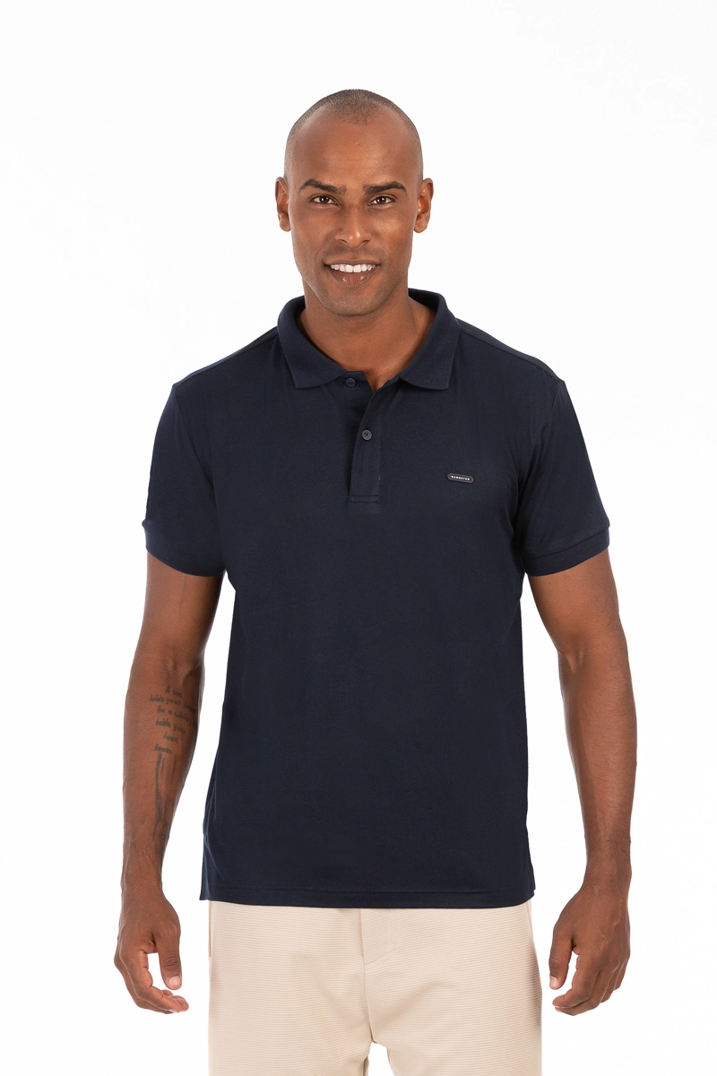 POLERA POLO MORGAN AZUL - 1