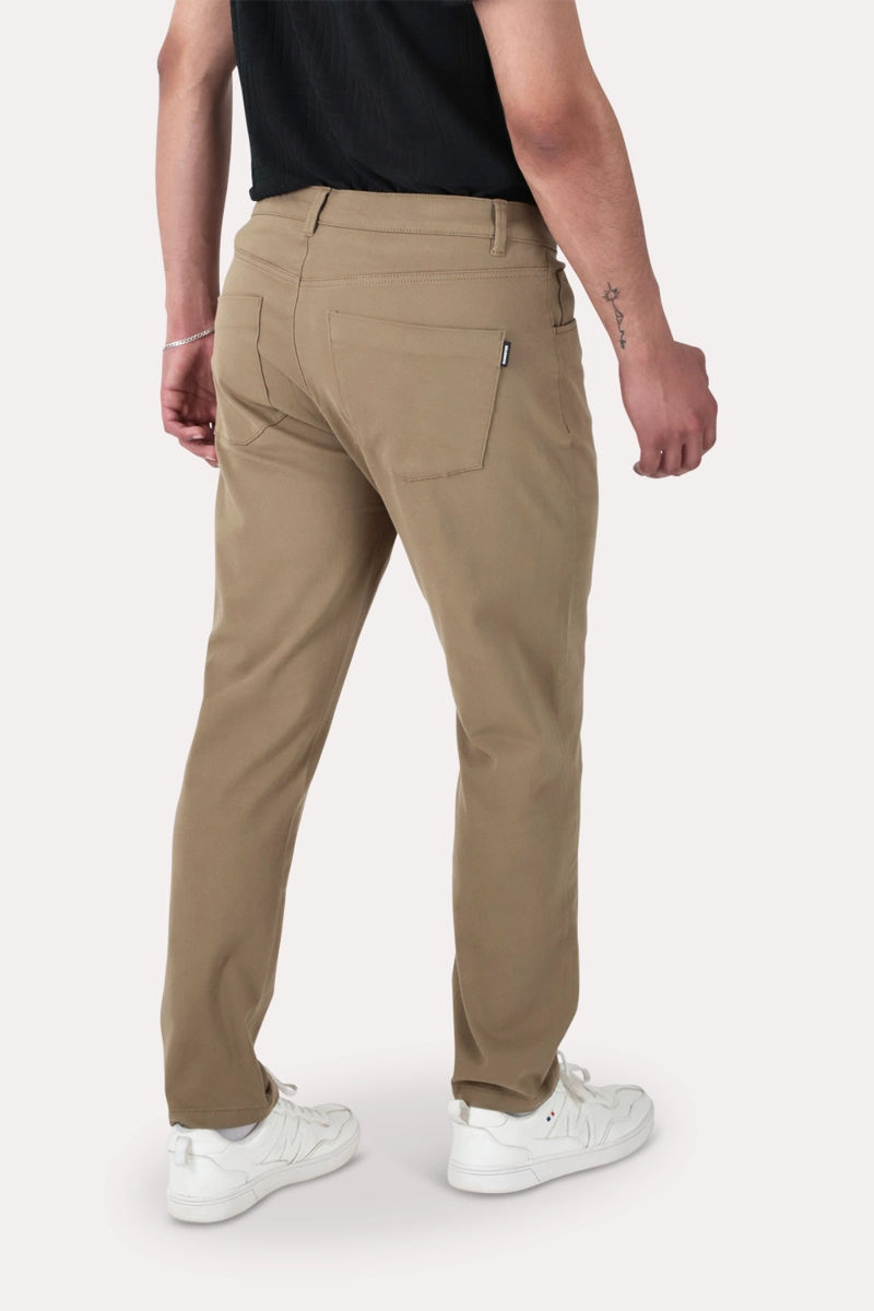 PANTALON CANVAS RECTO SHERIDAN CAFE - 2