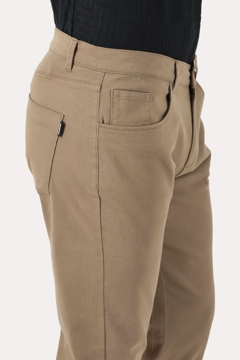 PANTALON CANVAS RECTO SHERIDAN CAFE - 3