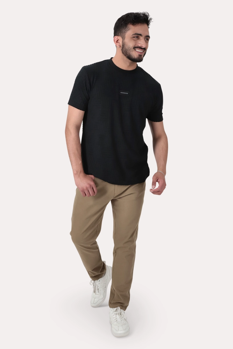 PANTALON CANVAS RECTO SHERIDAN CAFE - 4