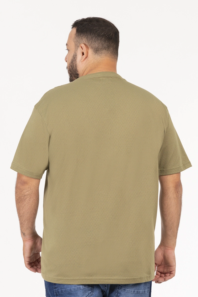 PLUS POLERA MC TEXTURA RANCH VERDE - 2
