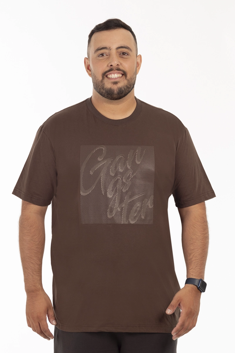 PLUS POLERA MC BASICA BUNDY GRIS - 1