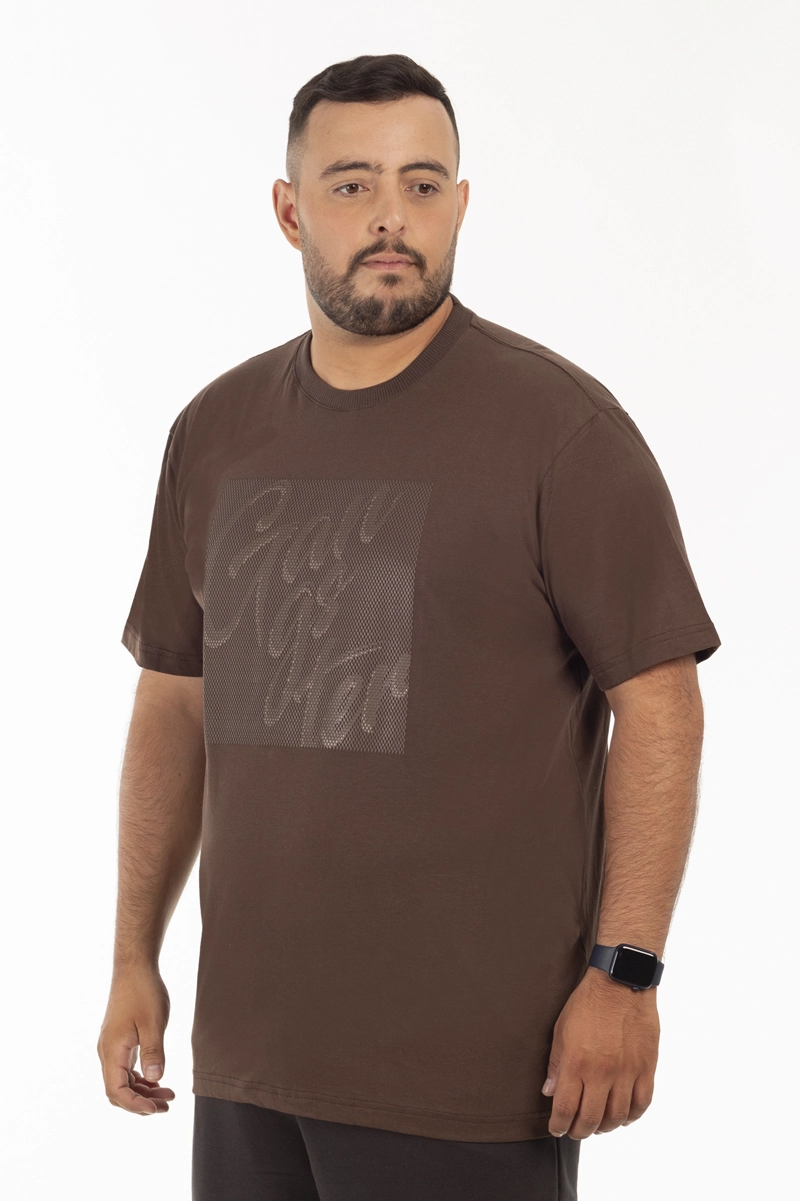 PLUS POLERA MC BASICA BUNDY GRIS - 3