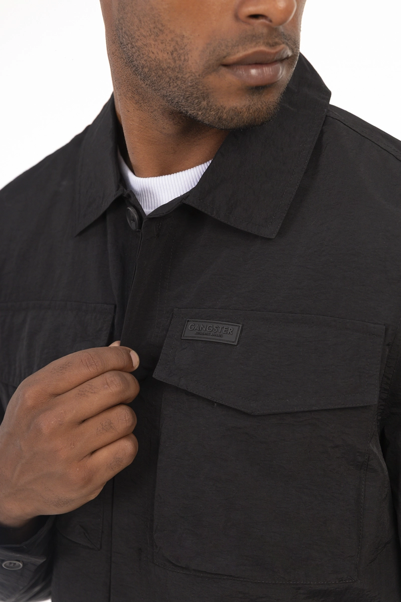 CHAQUETA OVERSHIRT TEMPER BEIGE - 4