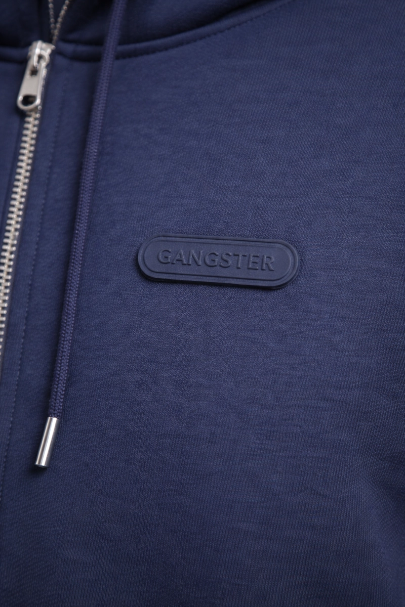POLERON FULLZIPPER LINK AZUL - 4