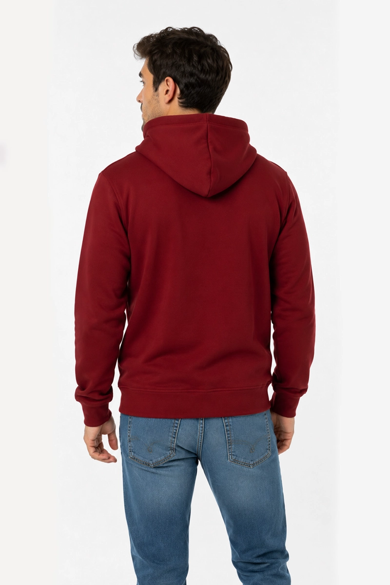 POLERON FULLZIPPER PATH ROJO - 2