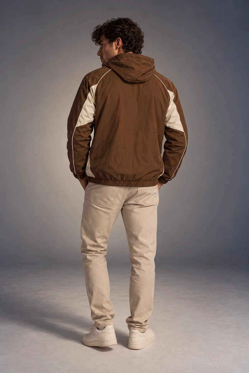 CORTAVIENTO DEPORTIVO INDEX BEIGE - 2