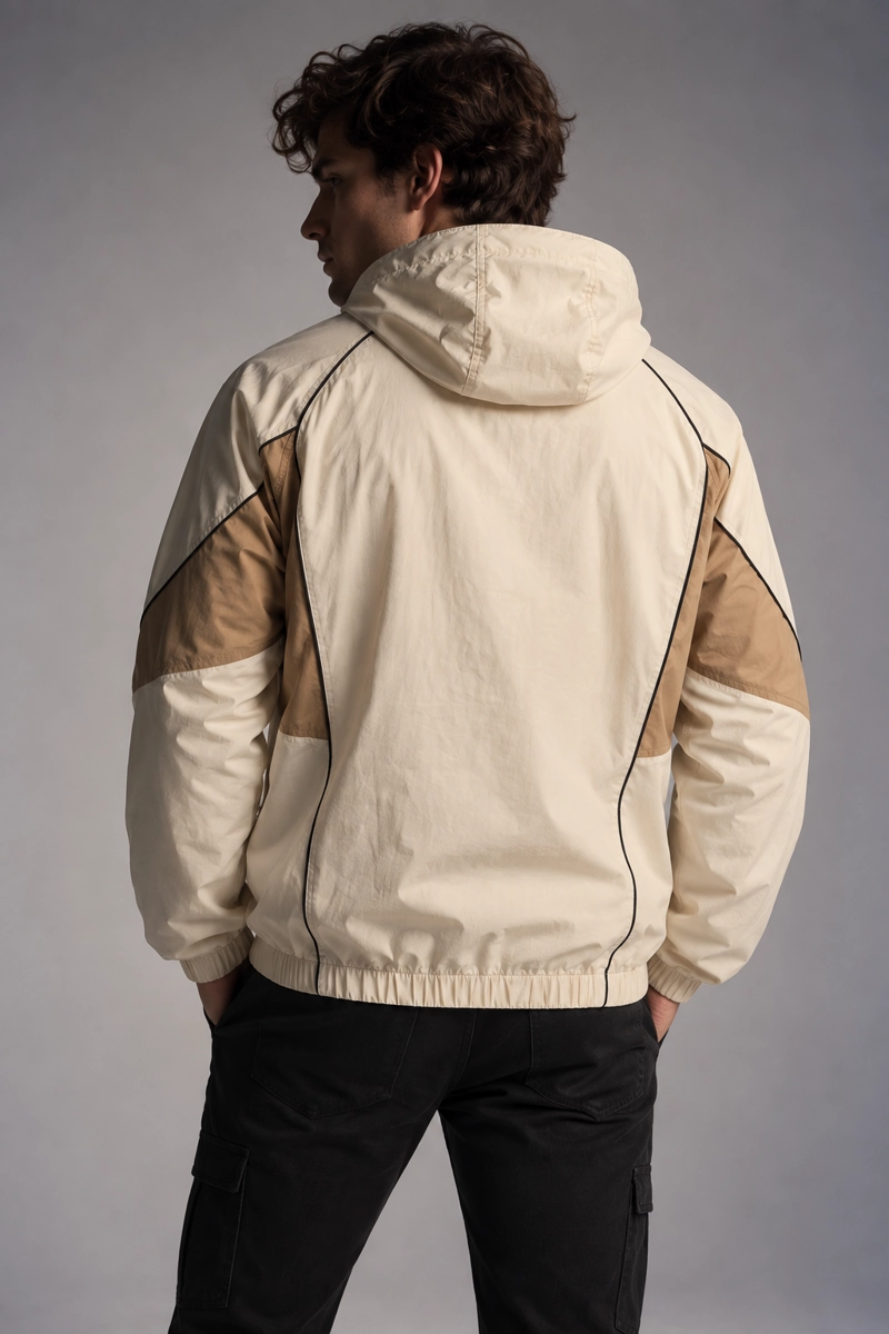 CORTAVIENTO DEPORTIVO INDEX BEIGE - 2