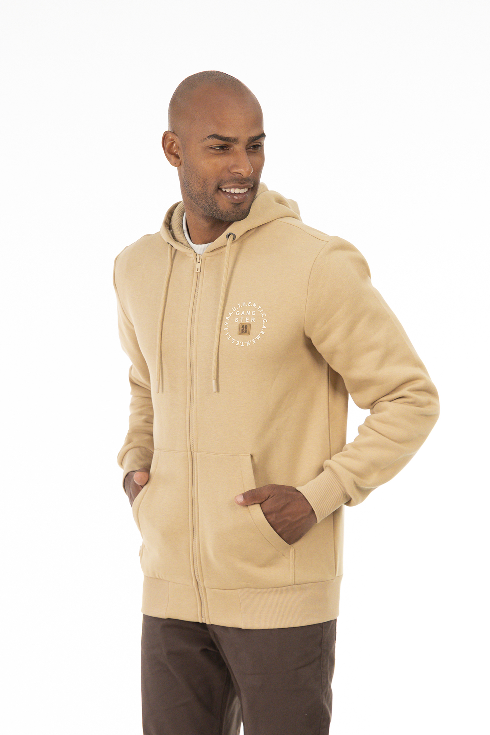 POLERON FULLZIPPER KEEP BEIGE - 3