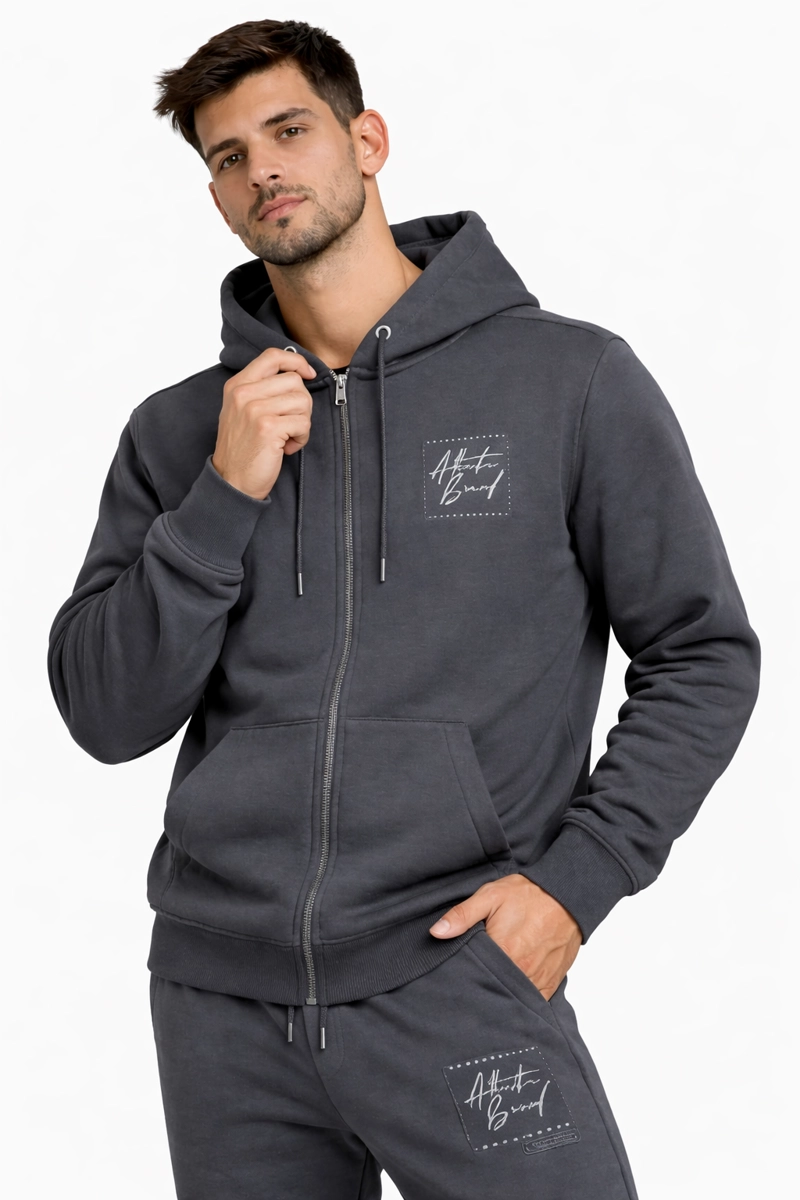 POLERON FULLZIPPER UNIT GRAFITO - 1
