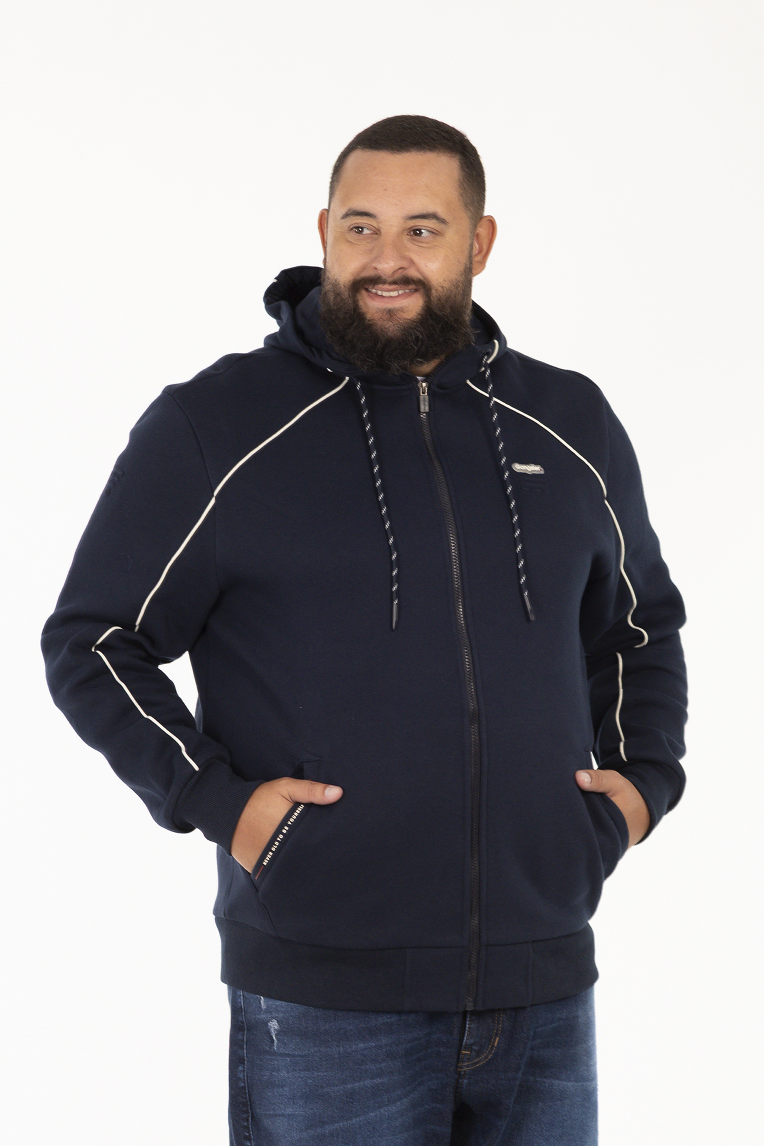 PLUS POLERON FULLZIPPER CONNECT CAFE - 4