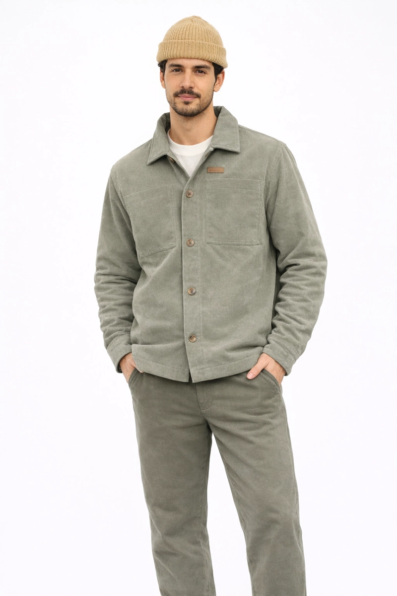 CHAQUETA OVERSHIRT SWAY NEGRO - 1